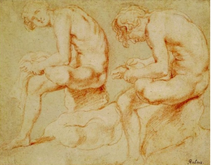 Drawing by Rubens